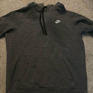 grey nike hoodie